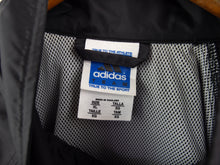 Load image into Gallery viewer, VINTAGE ADIDAS STRIPED WINDBREAKER - XL
