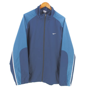VINTAGE NIKE BACK SPELL OUT WINDBREAKER - XL