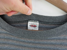 Load image into Gallery viewer, VINTAGE QUIKSILVER STRIPE EMBROIDERED T SHIRT - L/XL

