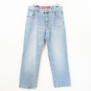 VINTAGE QUIKSILVER STRAIGHT LEG DENIM - 34'