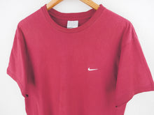 Load image into Gallery viewer, VINTAGE NIKE EMBROIDERED SWOOSH T SHIRT - M
