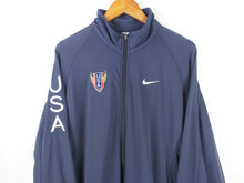 Load image into Gallery viewer, VINTAGE NIKE USA TRACK N FIELD JACKET - L/XL
