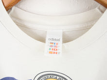 Load image into Gallery viewer, VINTAGE RARE ADIDAS ROMANIA GRAPHIC T SHIRT - L
