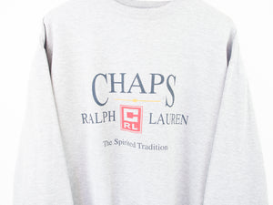 VINTAGE CHAPS BIG LOGO CREWNECK - S/M