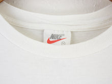Load image into Gallery viewer, VINTAGE NIKE SWOOSH BASKETBALL T SHIRT - L
