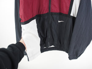 VINTAGE NIKE COLOUR BLOCK JACKET - XL