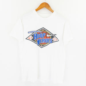 VINTAGE 1996 NIKE HOOP HEROS GRAPHIC T SHIRT - S