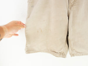 VINTAGE CARHARTT CARPENTER SHORTS - 34'