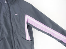 Load image into Gallery viewer, VINTAGE NIKE STRIPE DETAIL WINDBREAKER - S
