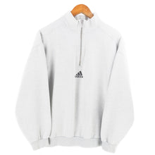 Load image into Gallery viewer, VINTAGE ADIDAS CENTRE LOGO 1/4 ZIP - M

