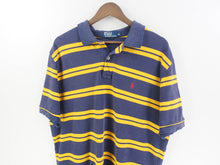 Load image into Gallery viewer, VINTAGE RALPH LAUREN STRIPED POLO SHIRT - XL
