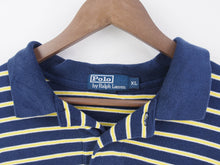 Load image into Gallery viewer, VINTAGE RALPH LAUREN STRIPED POLO SHIRT - XL
