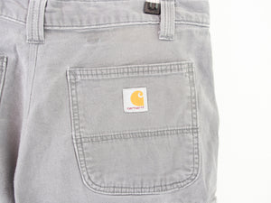 VINTAGE CARHARTT LONG CARPENTER SHORTS - 32'