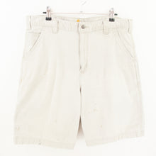 Load image into Gallery viewer, VINTAGE CARHARTT DISTRESSED CARPENTER SHORTS - 34&#39;
