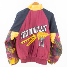 Load image into Gallery viewer, VINTAGE NIKE FSU SEMINOLES PATTERN PADDED JACKET - S
