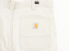 Load image into Gallery viewer, VINTAGE CARHARTT DISTRESSED CARPENTER SHORTS - 34&#39;
