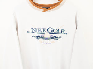 VINTAGE RARE NIKE GOLF EMBROIDERED CREWNECK - L/XL