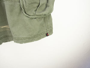 VINTAGE QUIKSILVER Y2K BAGGY CARGO SHORTS - 36'