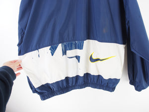 VINTAGE NIKE WRAP AROUND WINDBREAKER - XL