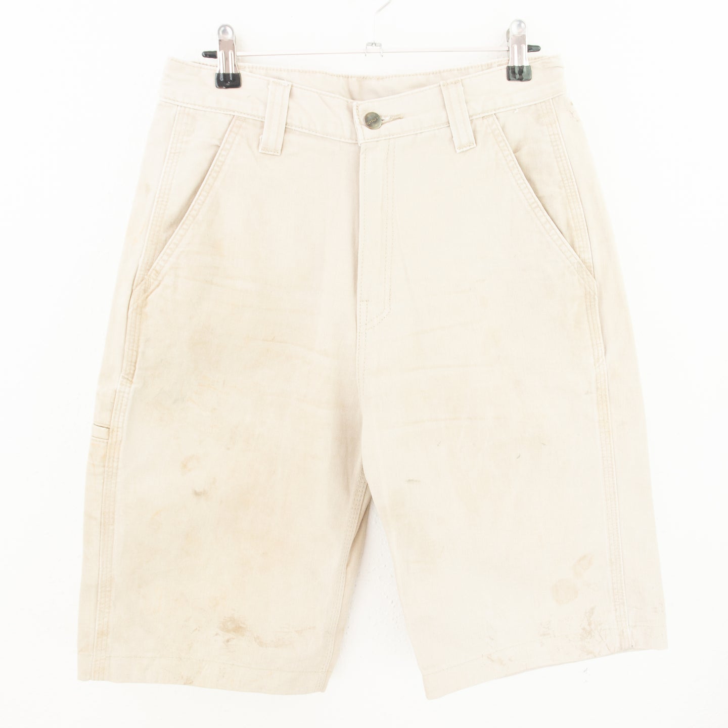 VINTAGE CARHARTT LONG CARPENTER SHORTS - 30'