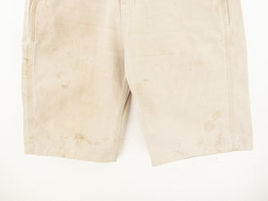 VINTAGE CARHARTT LONG CARPENTER SHORTS - 30'