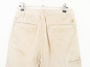 VINTAGE CARHARTT LONG CARPENTER SHORTS - 30'