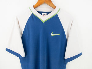 VINTAGE NIKE COLOUR BLOCK T SHIRT - M/L