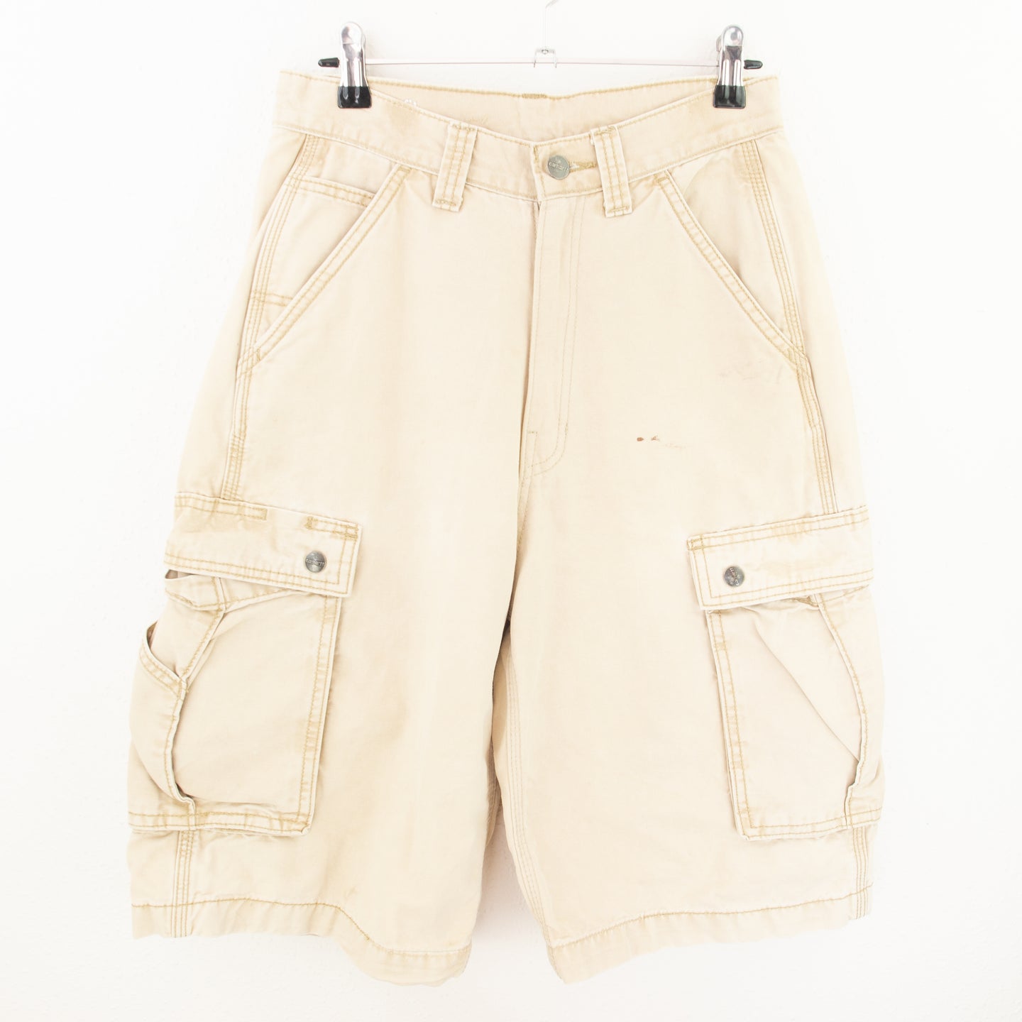 VINTAGE CARHARTT LONG CARGO SHORTS - 28/30'