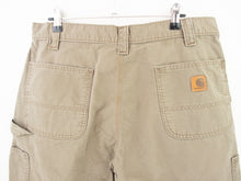 Load image into Gallery viewer, VINTAGE CARHARTT BAGGY CARPENTER SHORTS - 34&#39;
