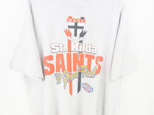 Load image into Gallery viewer, VINTAGE 1997 ST KILDA GRAND FINAL DOUBLE SIDED T SHIRT - XL
