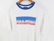Load image into Gallery viewer, VINTAGE POLO SPORT GRAPHIC RINGER T SHIRT - XL
