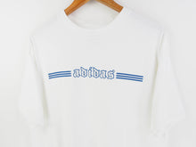 Load image into Gallery viewer, VINTAGE ADIDAS OLD ENGLISH PUFF PRINT T SHIRT - L
