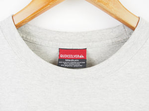 VINTAGE QUIKSILVER GRAPHIC T SHIRT - M