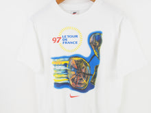 Load image into Gallery viewer, VINTAGE 1997 NIKE TOUR DE FRANCE T SHIRT - S
