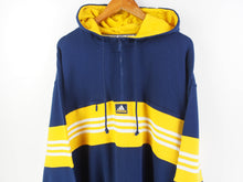 Load image into Gallery viewer, VINTAGE ADIDAS DETAILED 1/4 ZIP HOODIE - XL
