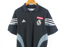 Load image into Gallery viewer, VINTAGE ADIDAS COLLINGWOOD ZIP T SHIRT - XL
