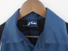 Load image into Gallery viewer, VINTAGE RUSTY EMBROIDERED BUTTON UP SHIRT - L
