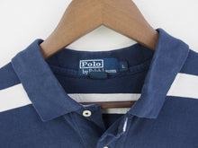 Load image into Gallery viewer, VINTAGE POLO RALPH LAUREN STRIPE POLO SHIRT - L
