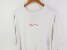 Load image into Gallery viewer, VINTAGE NIKE EMBRODIERED CENTRE SWOOSH T SHIRT - XL
