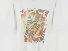 Load image into Gallery viewer, VINTAGE TIMBERLANDS FOOTPRINT GRAPHIC T SHIRT - L
