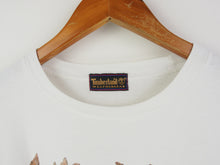 Load image into Gallery viewer, VINTAGE TIMBERLANDS FOOTPRINT GRAPHIC T SHIRT - L
