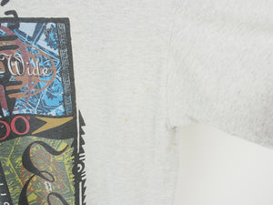 VINTAGE 1996 SPEEDO ABSTRACT GRAPHIC T SHIRT - L