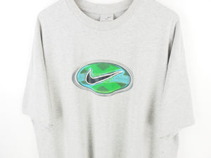 VINTAGE NIKE GRAPHIC SWOOSH T SHIRT - XXL
