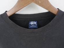 Load image into Gallery viewer, VINTAGE STUSSY EMBROIDERED CREWNECK - L

