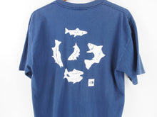 Load image into Gallery viewer, VINTAGE 90's NORTH FACE FISH GRAPHIC T SHIRT - M/L

