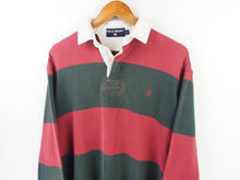 Load image into Gallery viewer, VINTAGE POLO SPORT STRIPED RUGBY JUMPER - L
