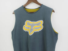 Load image into Gallery viewer, VINTAGE FOX RACING REVERSIBLE SINGLET - L
