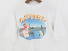 Load image into Gallery viewer, VINTAGE RARE CAMEL FISHING T SHIRT - L
