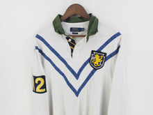 Load image into Gallery viewer, VINTAGE RALPH LAUREN CREST RUGBY JUMPER - L/XL
