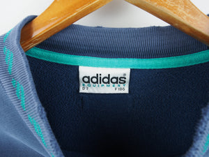 VINTAGE ADIDAS EQT MOCK CREWNECK - S